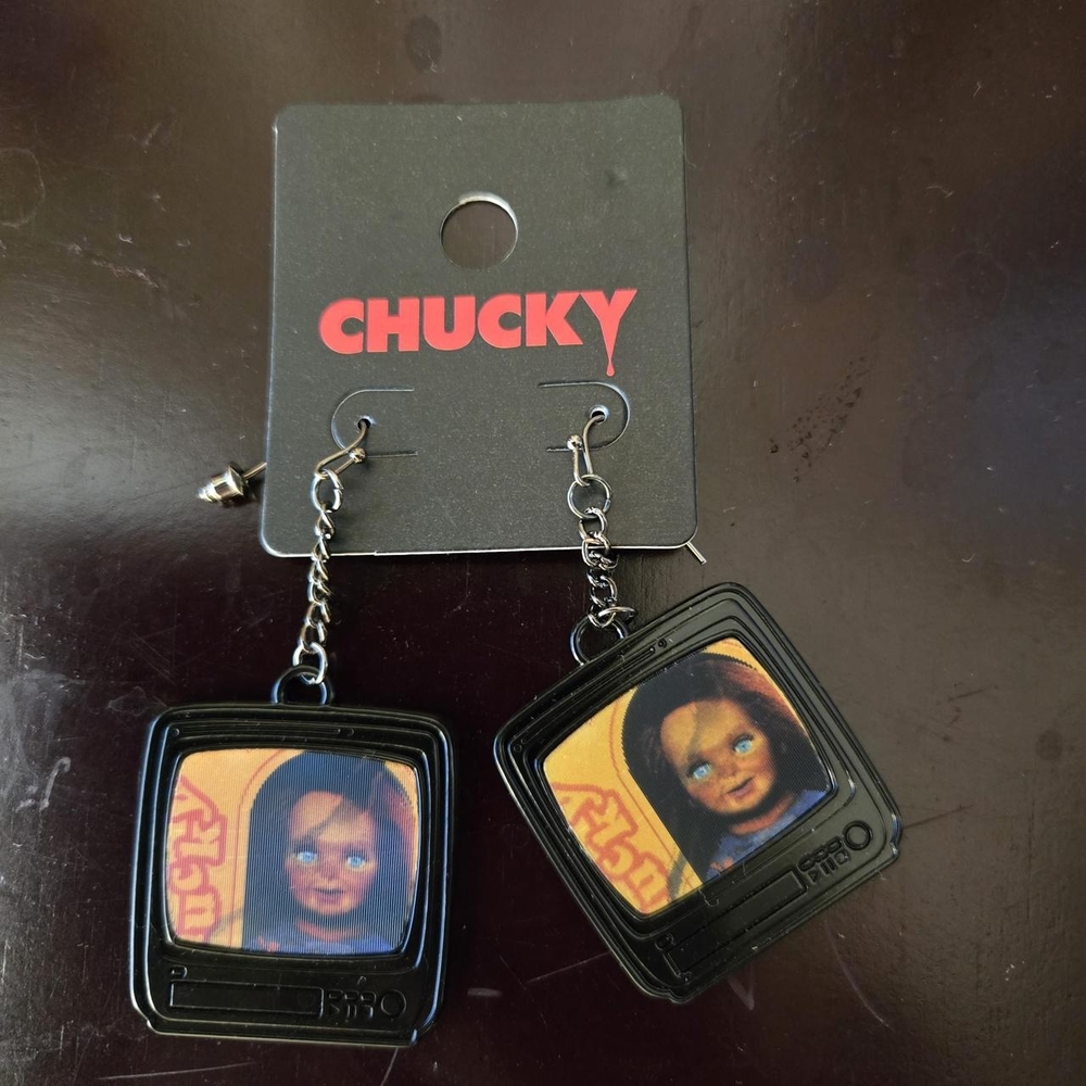 Chucky TV Earrings
